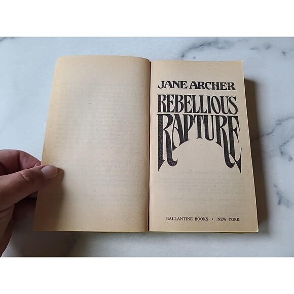 Rebellious Rapture By Jane Archer Paperback - Picture 3 of 10